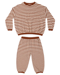 RELAXED SET BRICK STRIPE