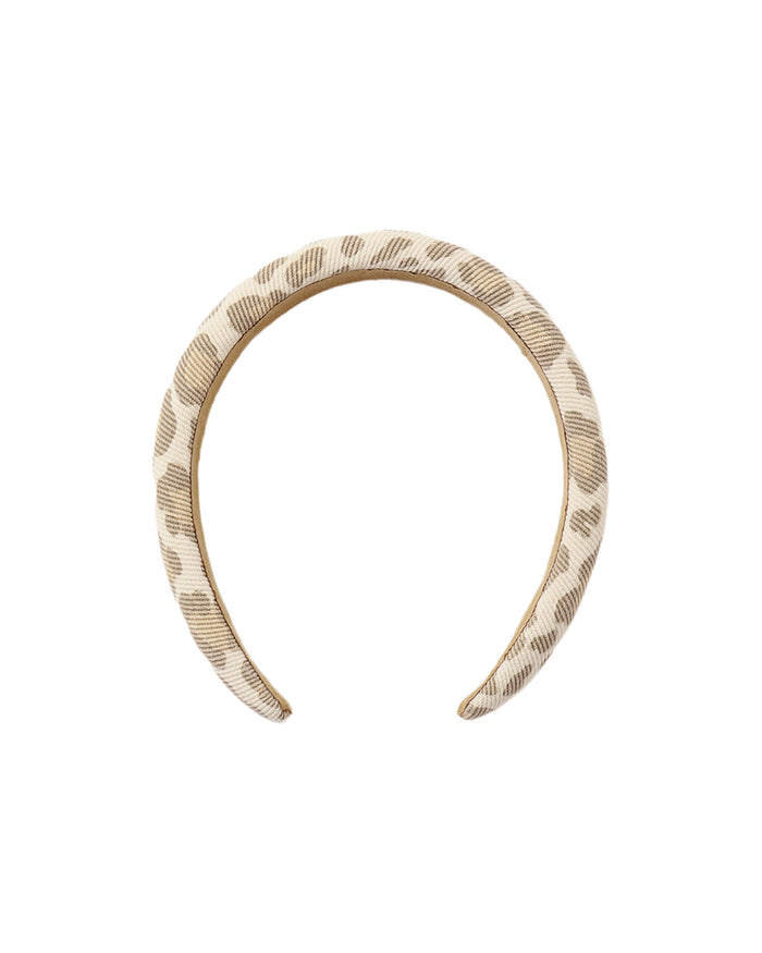 PADDED HEADBAND LEOPARD