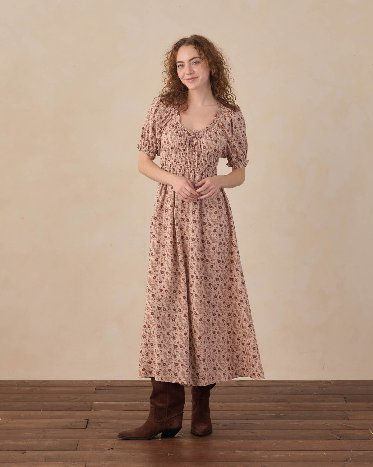 WOMEN'S HAISLEY DRESS PINK FLORAL