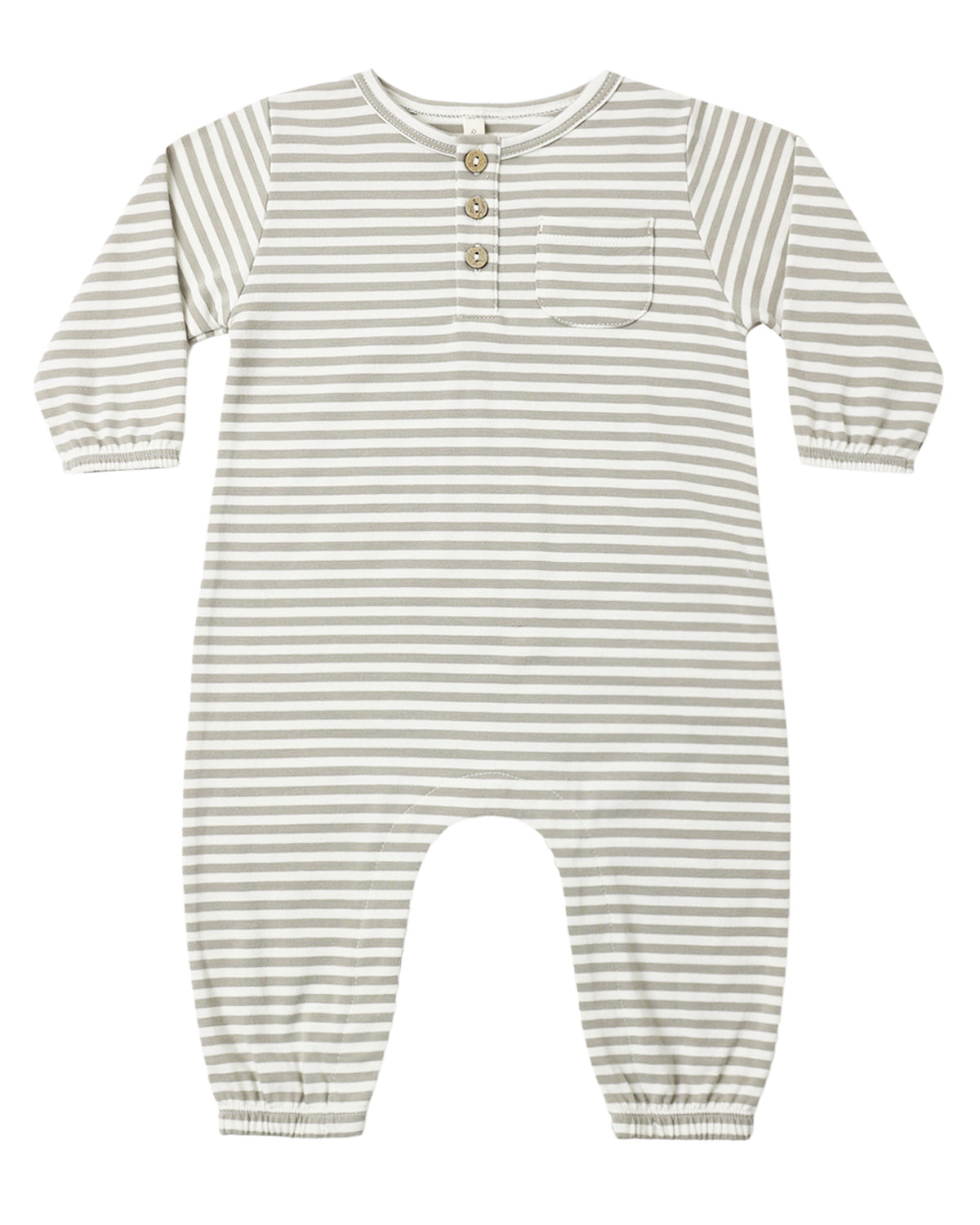 LONG SLEEVE POCKET JUMPSUIT LAUREL STRIPE
