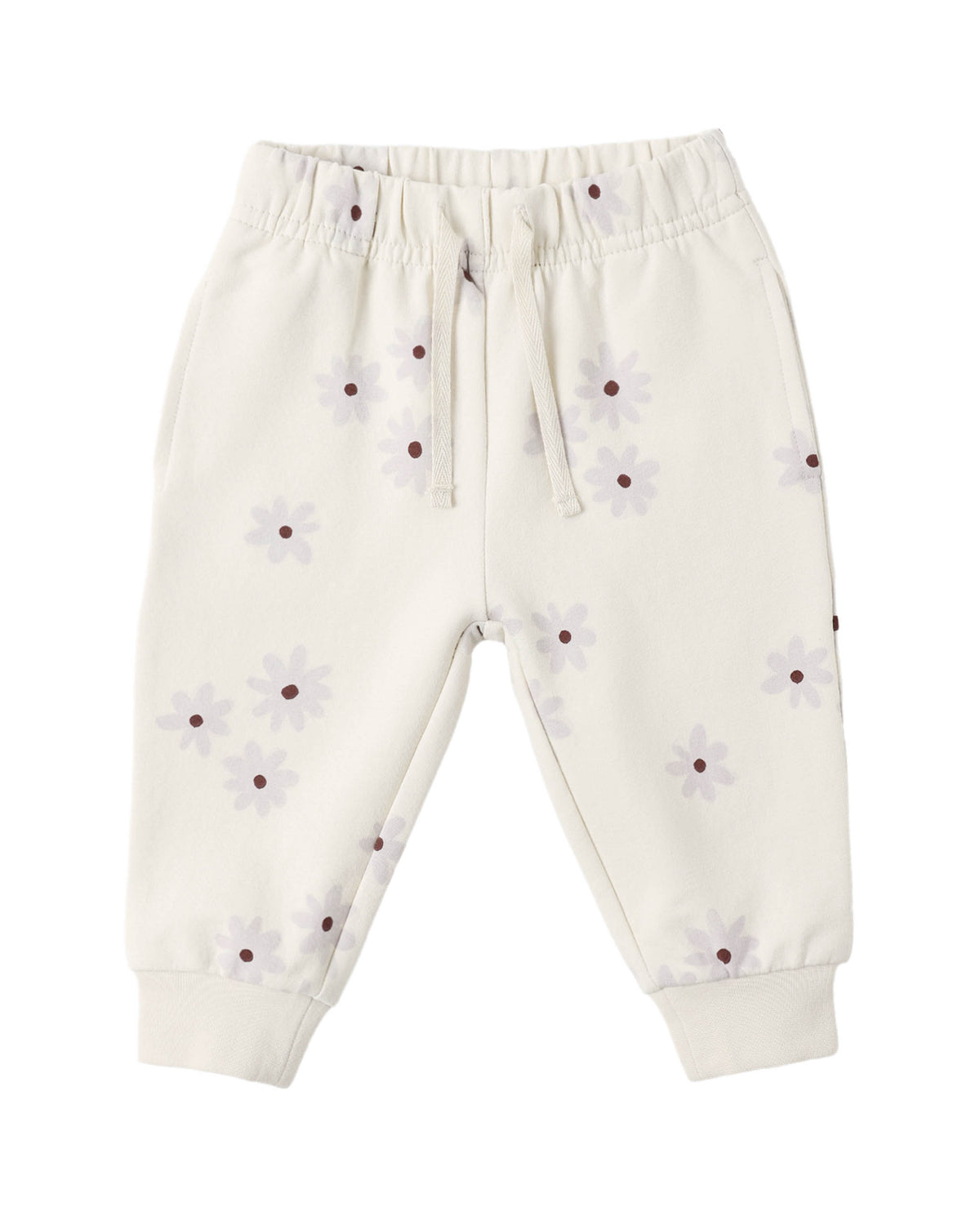 RUFFLE FLEECE SWEATSHIRT BLUE DAISY