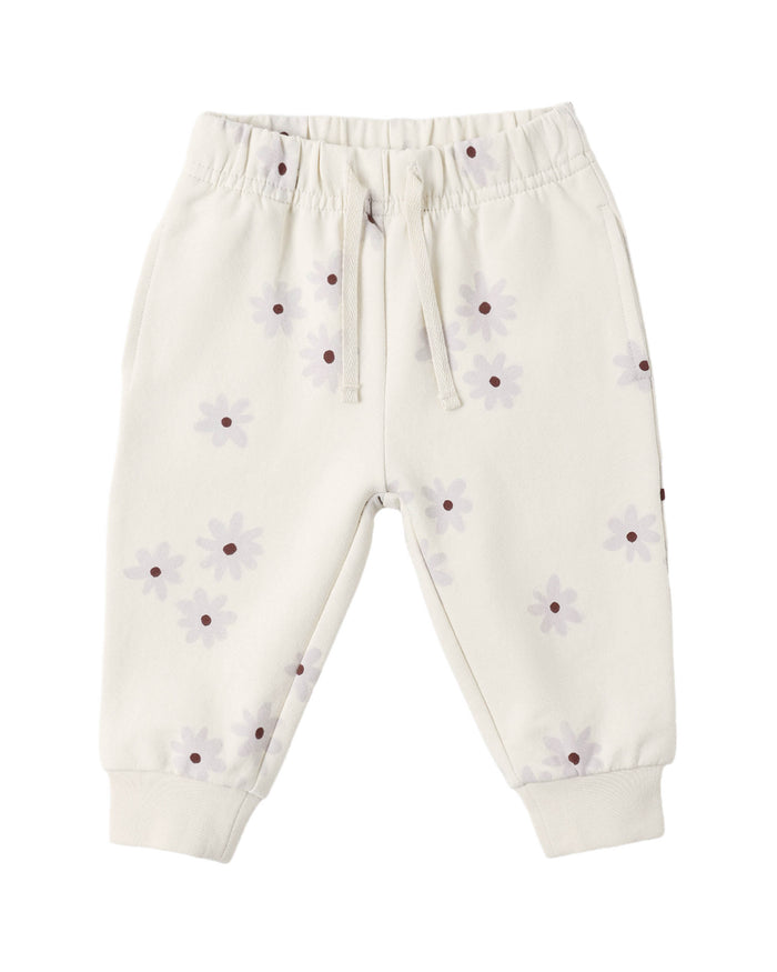 RUFFLE FLEECE SWEATSHIRT BLUE DAISY