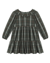 FRAN DRESS HOLIDAY PLAID