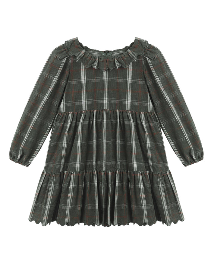 FRAN DRESS HOLIDAY PLAID