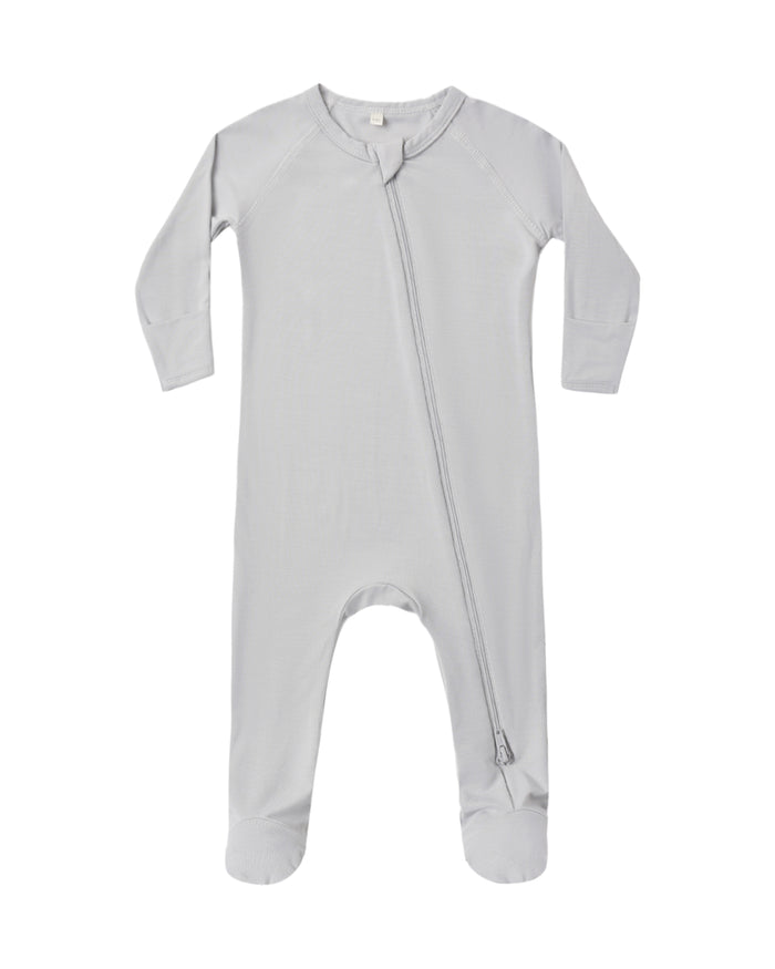 BAMBOO ZIP FOOTIE CLOUD