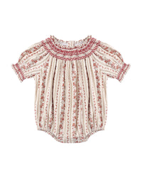 ADA ROMPER FLORAL STRIPE