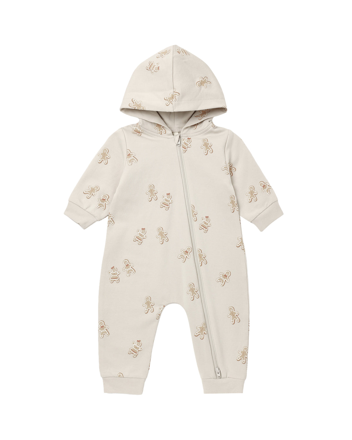 HOODED JUMPSUIT GINGERBREAD