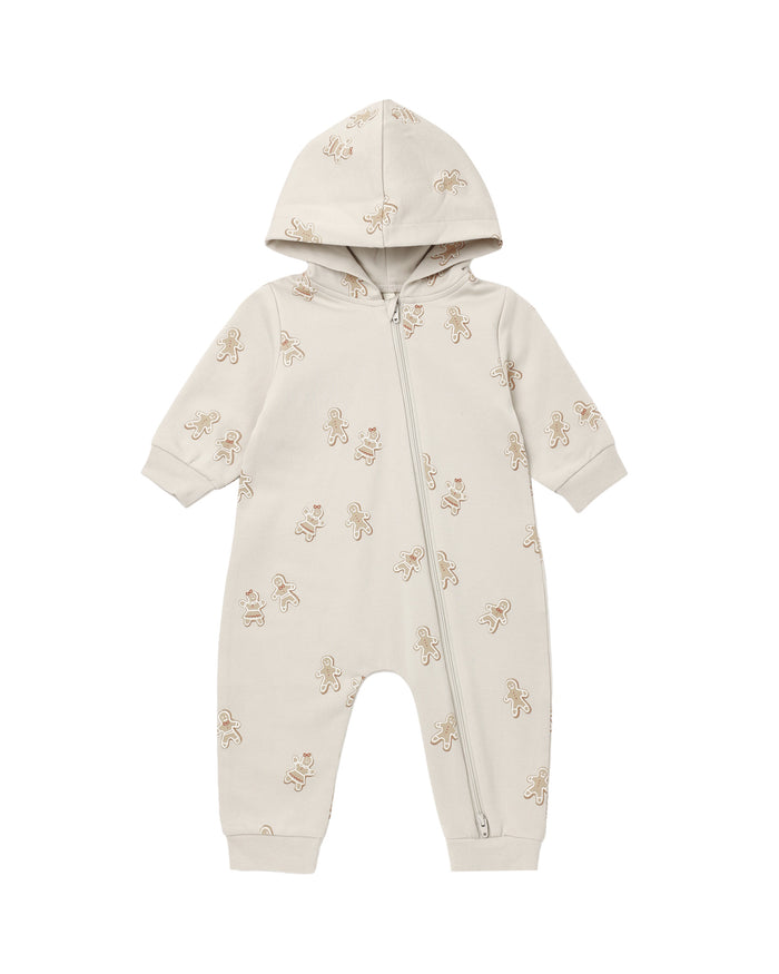 HOODED JUMPSUIT GINGERBREAD