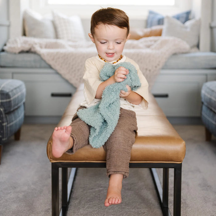 Ribbed Bamboni Mini Blanket- Surf