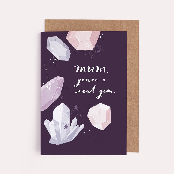 Real Gem Mum Card