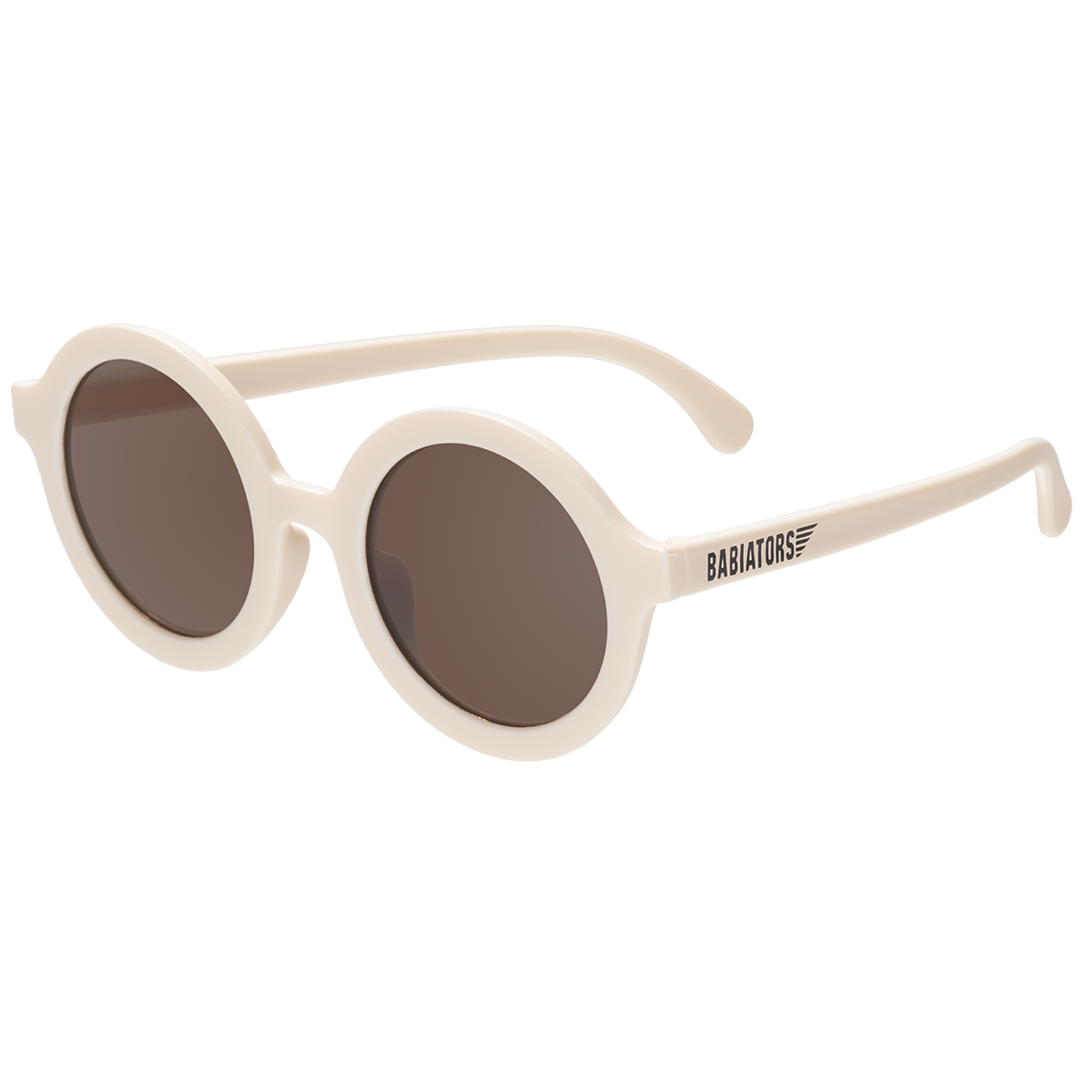 Euro Round Sunglasses- Sweet Cream