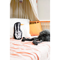 Skeleton Peace Pillow