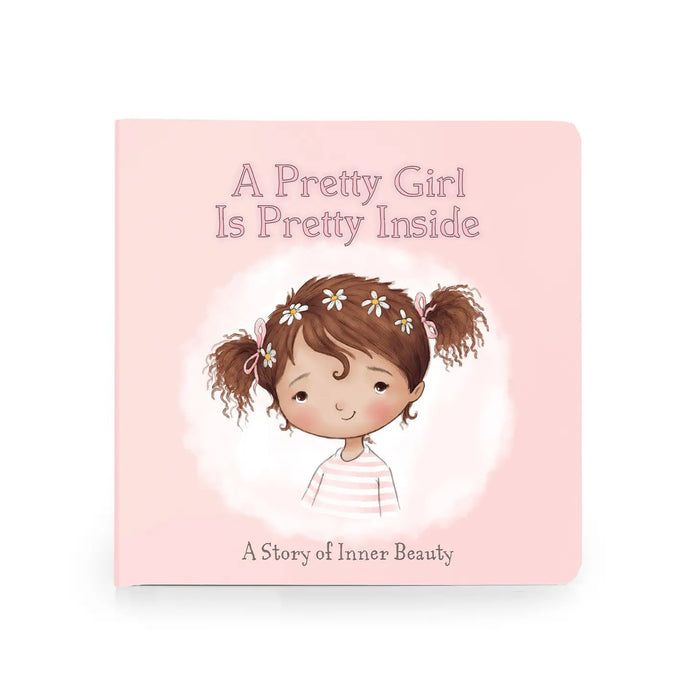 A Pretty Girl Board Book - Brown Hair