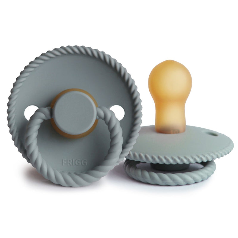 FRIGG Rope Pacifier- French Gray