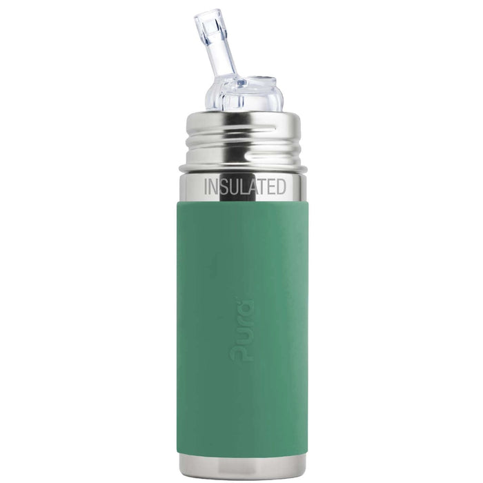 9oz Straw Bottle (Insulated)- Mint
