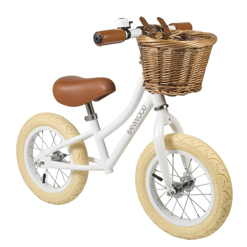 First Go - Balance Bike White