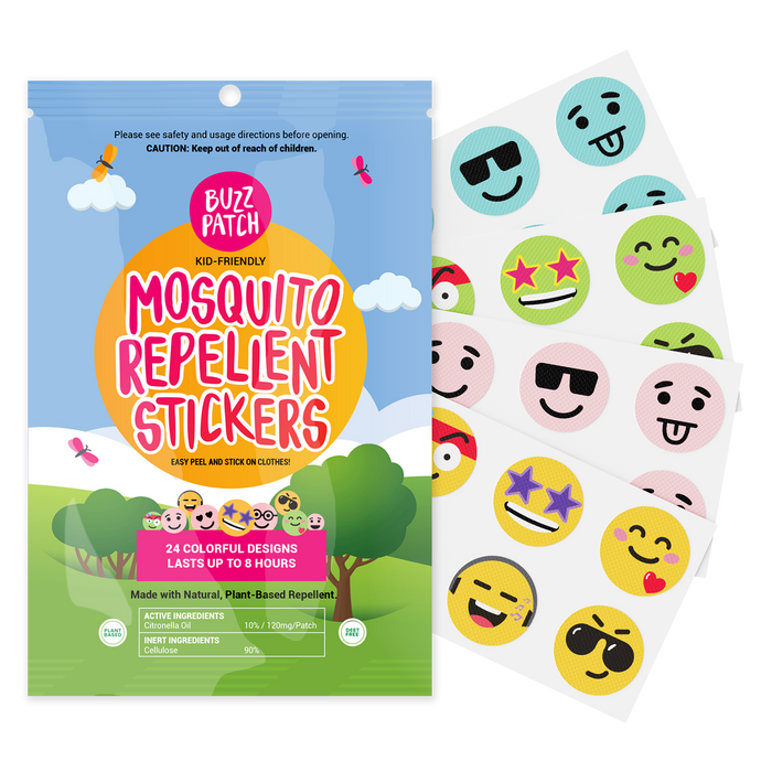 Bug, Mosquito and Insect Repellent Stickers