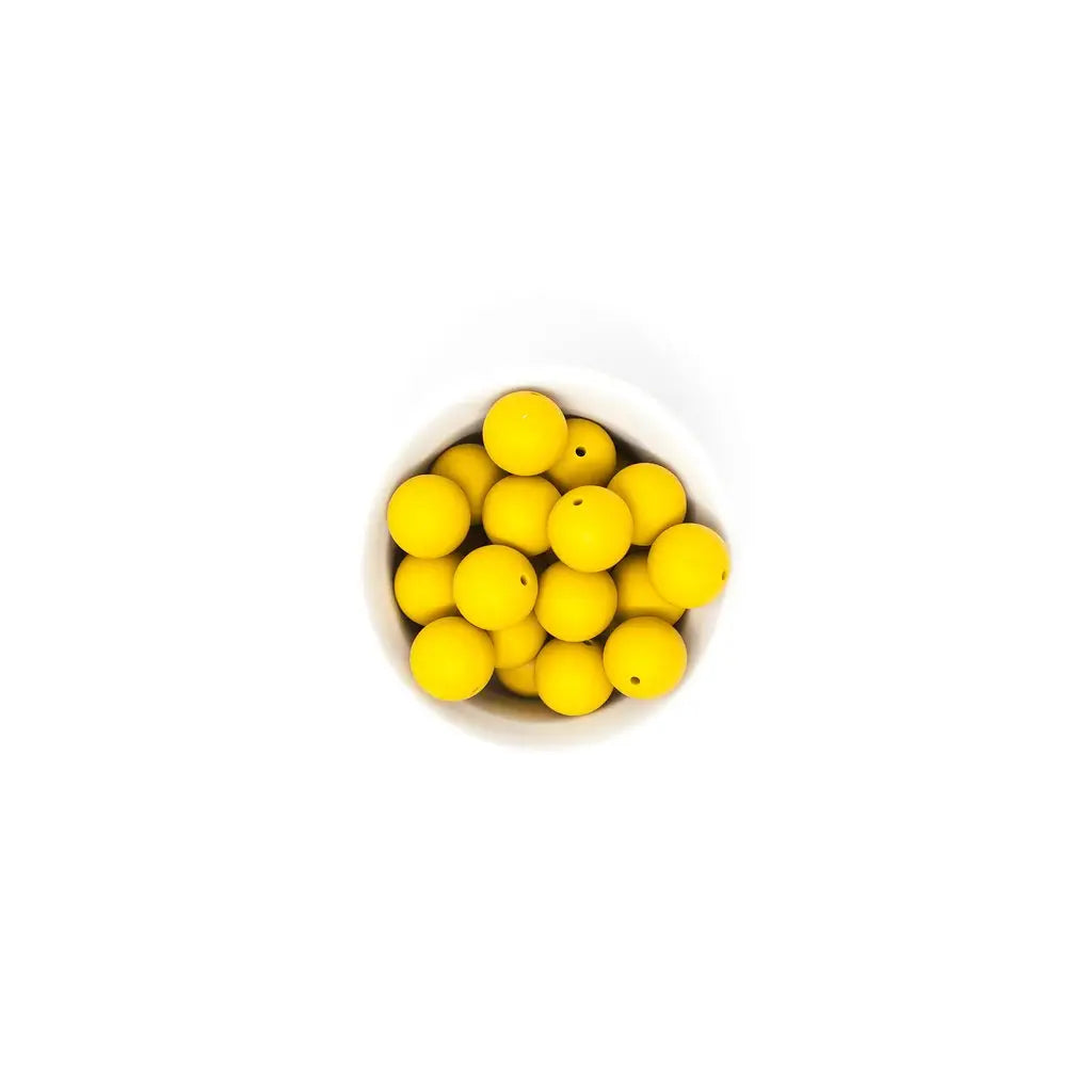 Teether/Rattle- Mustard
