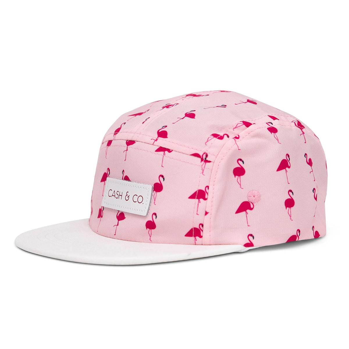 Snapback Hat- Flamingo