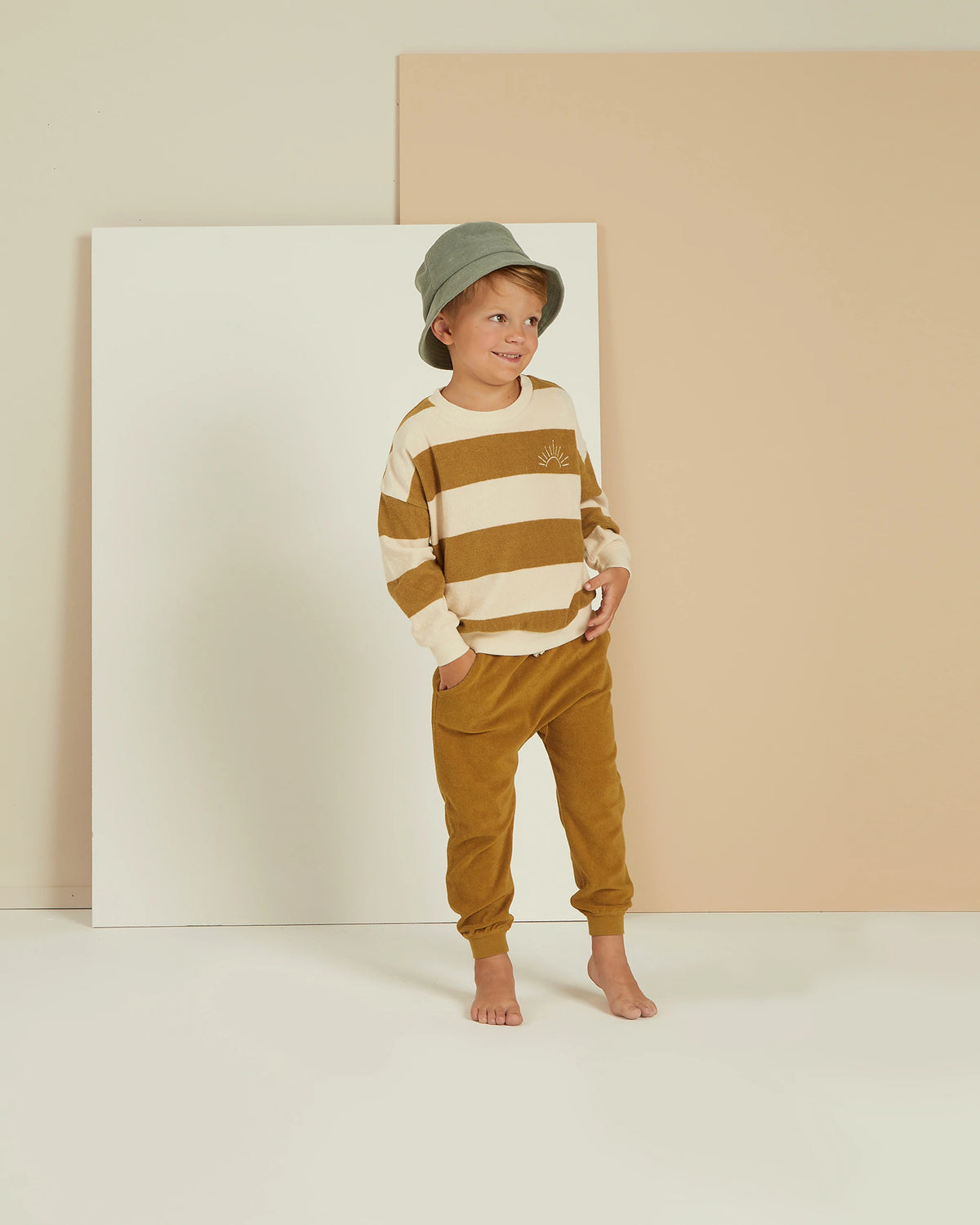 Baby Boys' Towel Terry Sun Printed Bucket Hat - Cat & Jack™ Orange 0-6m :  Target