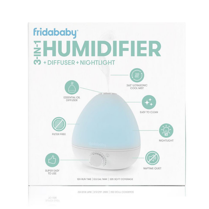 3-in-1 Humidifier+Diffuser+Nightlight