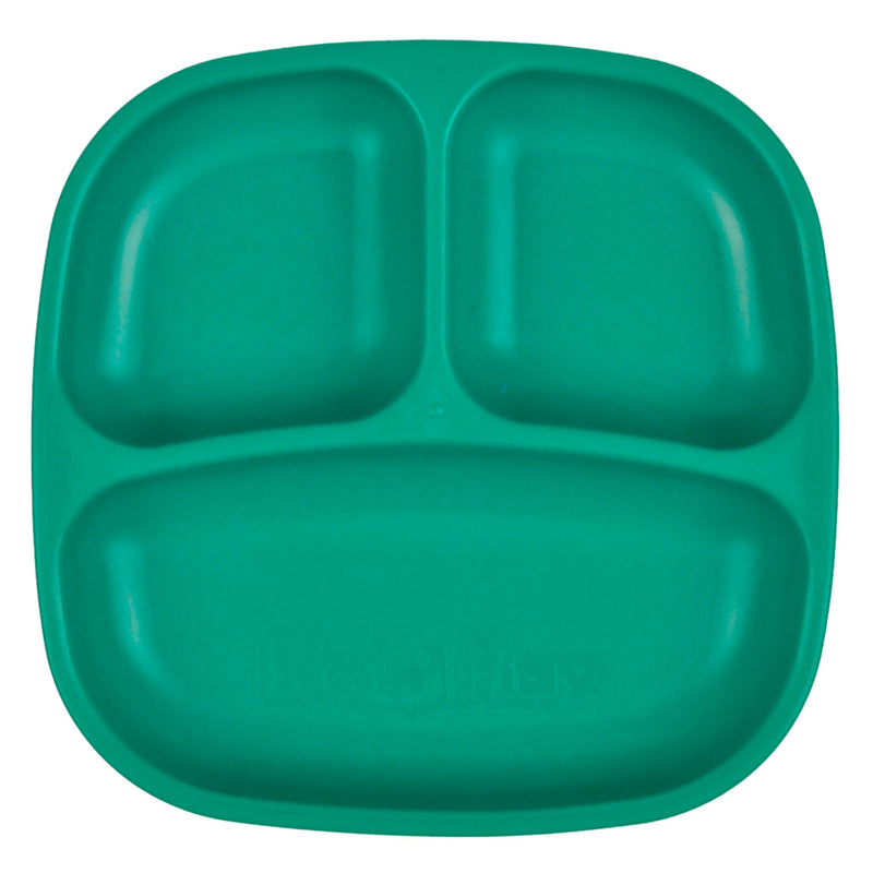 7" Divided Plate - Teal
