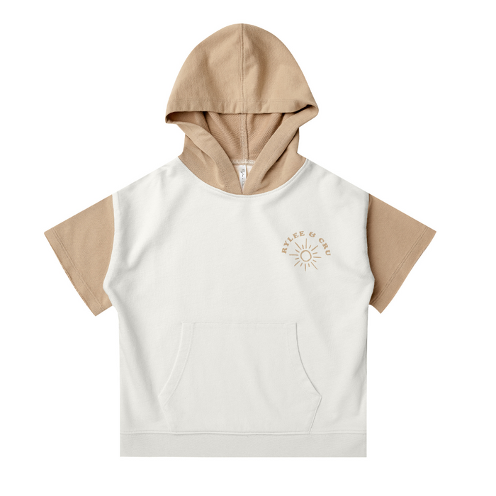 Short Sleeve Hoodie || Sun (6/7Y)