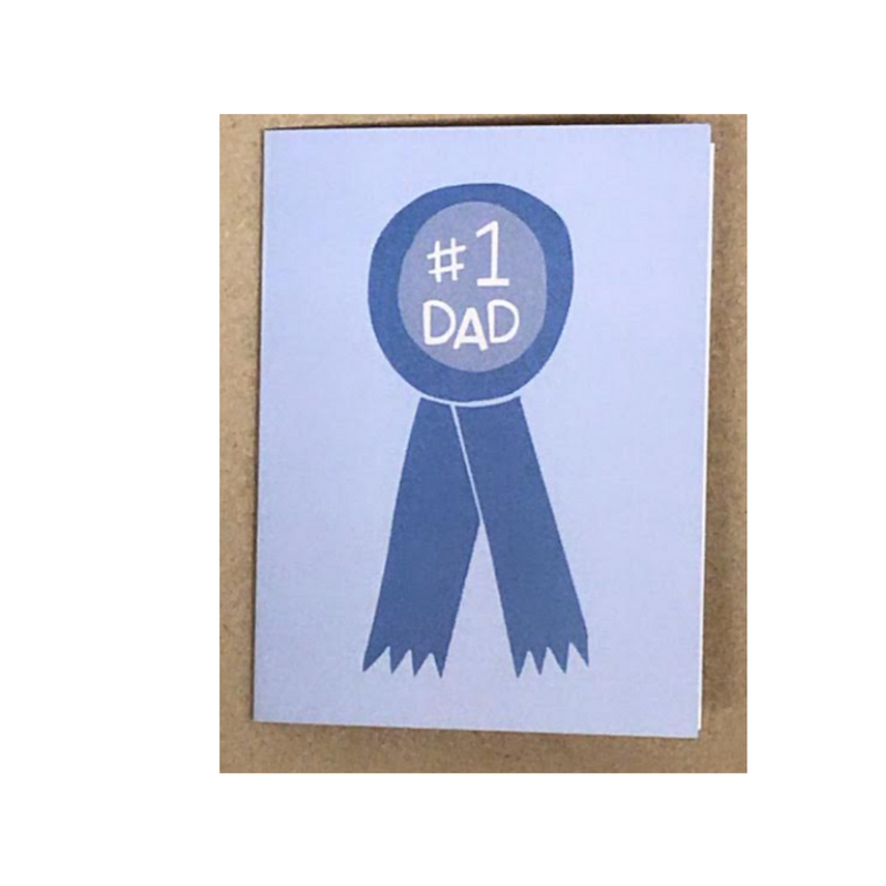 Greeting Card-#1 Dad