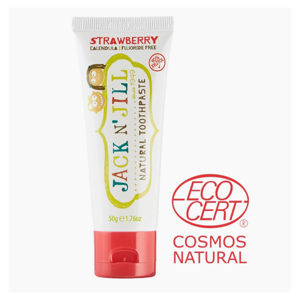 Natural Calendula Toothpaste - Strawberry