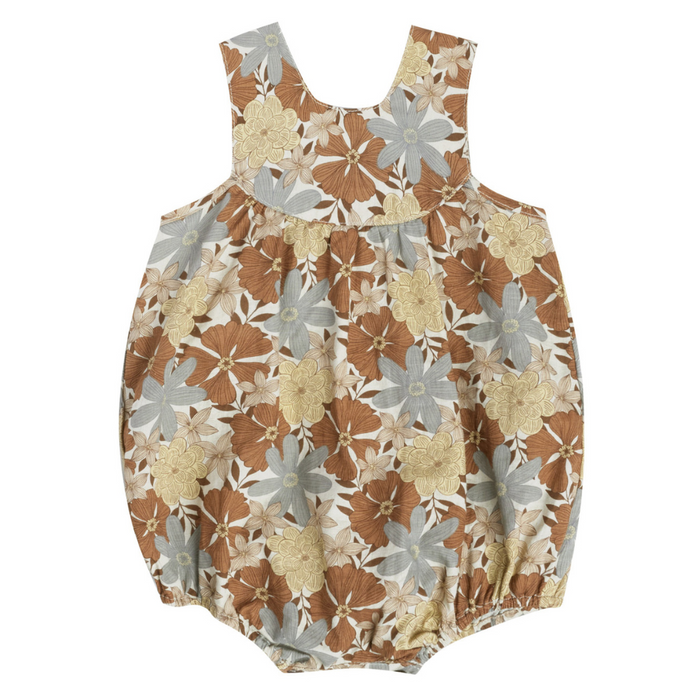 June Romper || Safari Floral (2/3T)
