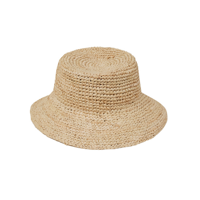 Straw Bucket Hat || Straw