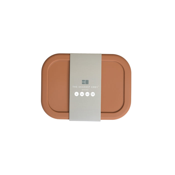 Silicone Bento Box- Terracotta